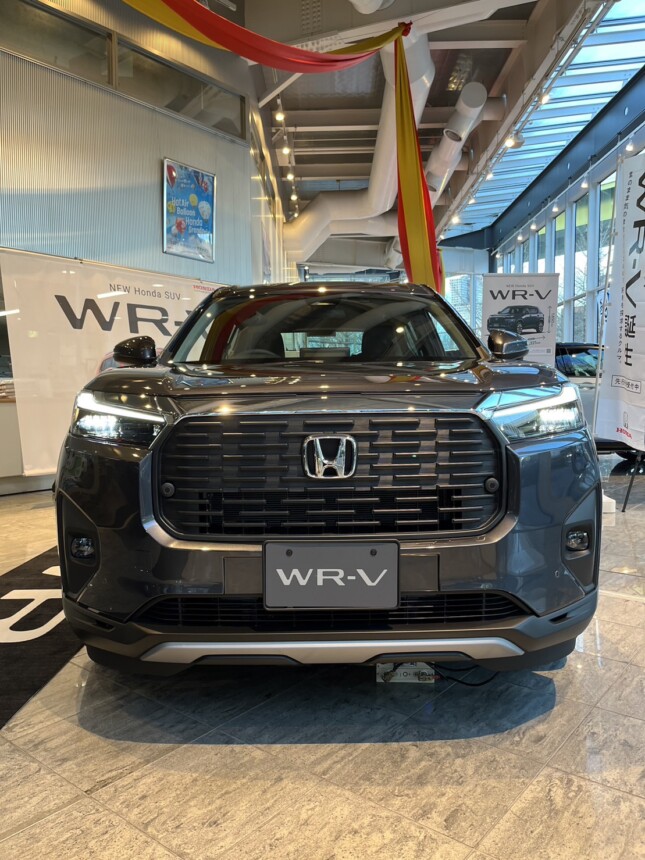 新ジャンル　SUV　【WR-V】2024年春季発売